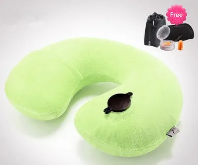 Inflatable travel Neck Pillow