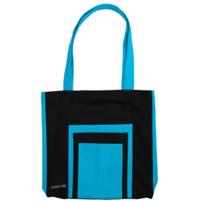 Inventory Press Bag | Black and Blue