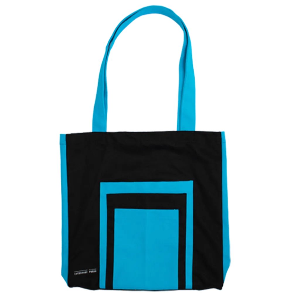 Inventory Press Bag | Black and Blue