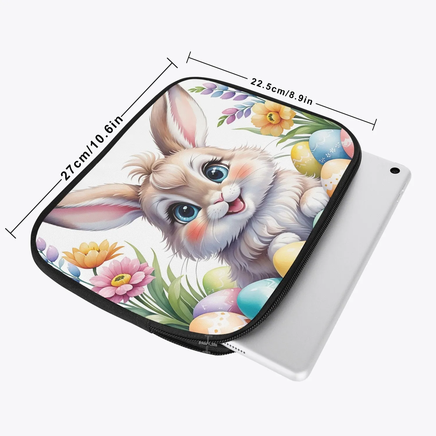 iPad Sleeve - Easter, Rabbit, awd-653