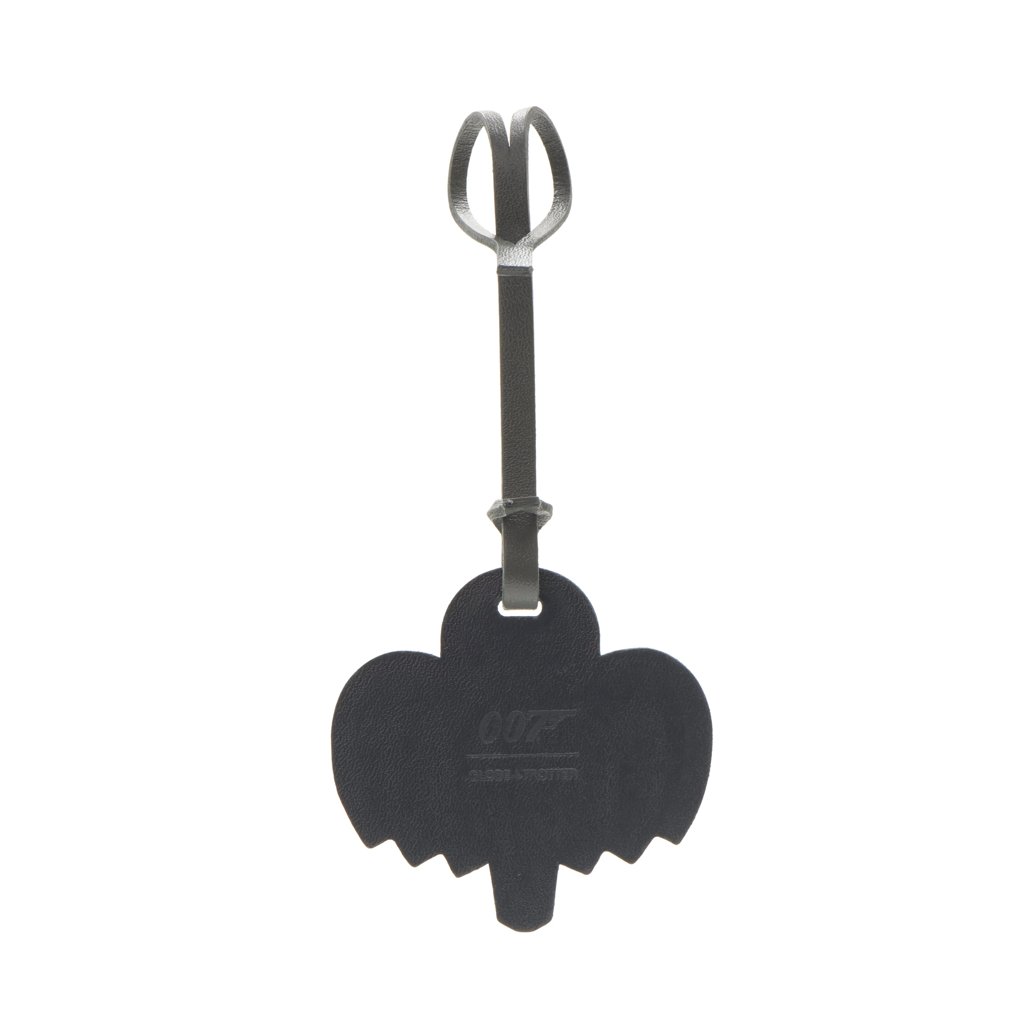 James Bond Leather Bag Charm - SPECTRE Symbol Edition - By Globe-Trotter