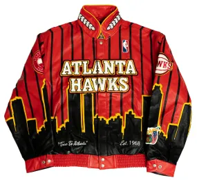 JEFF HAMILTON X ATL HAWKS LEATHER PREMIUM