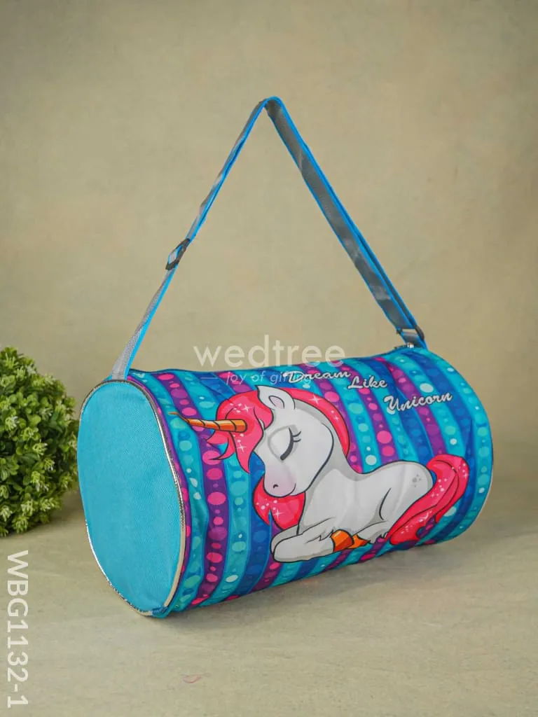 Kids Duffle Bag - Unicorn - WBG1132-1