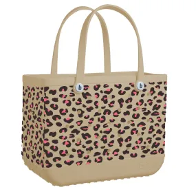 Large Bogg Bag - Wild Child Pink Leopard