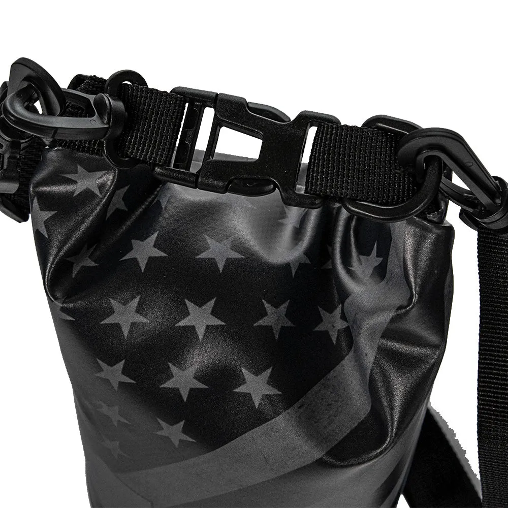 Limited Edition 2L Dry Bag | Blackout American Flag PreOrder