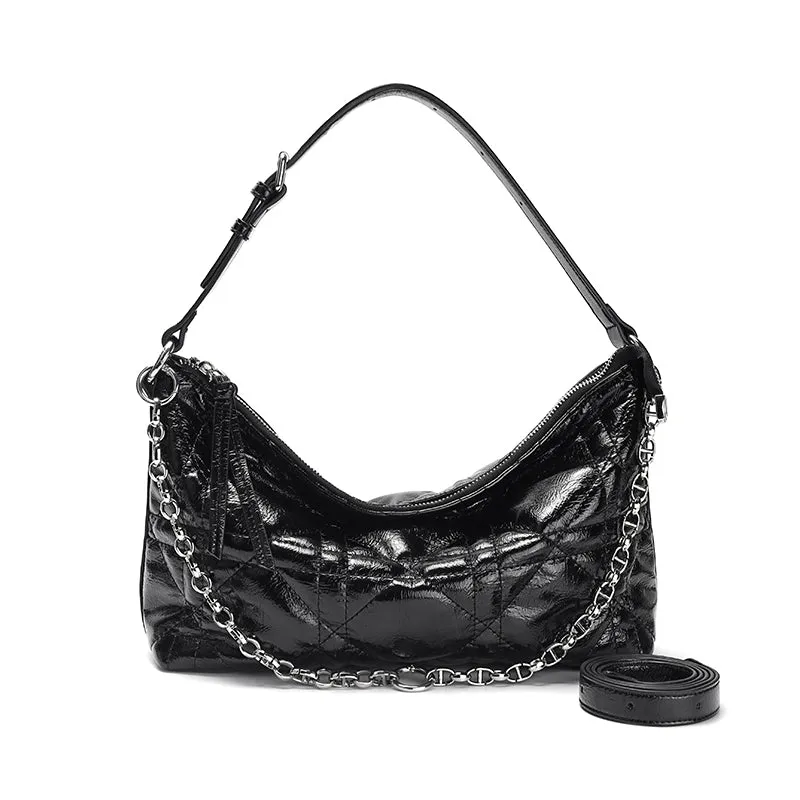 Limited Edition Cool Leather Tarry Night Shoulder Bag