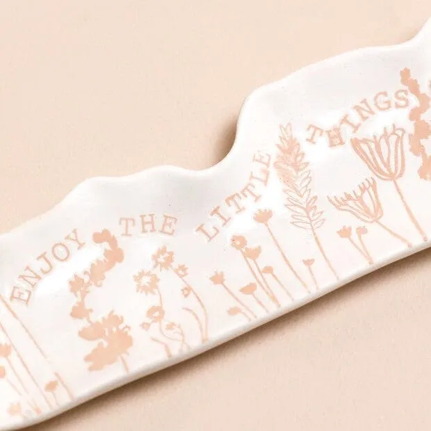 Little Things Floral Trinket Dish