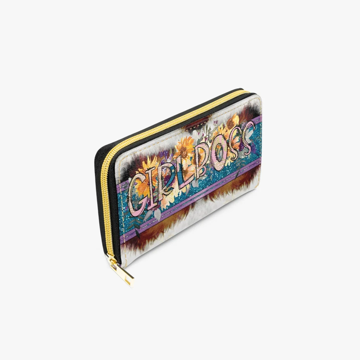 Long Type Zipper Purse - Girlboss