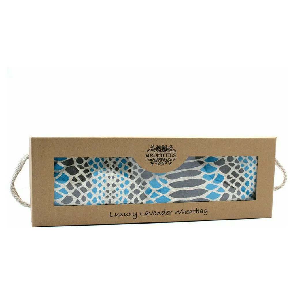 Luxury Lavender Natural Wheat Bag in a Gift Box - Hot Water Bottle Alternative