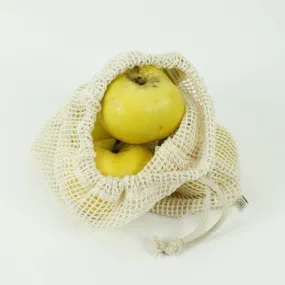 Medium Recycled Cotton Mesh Produce Bag