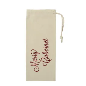 Merry Cabernet Wine Gift Bag