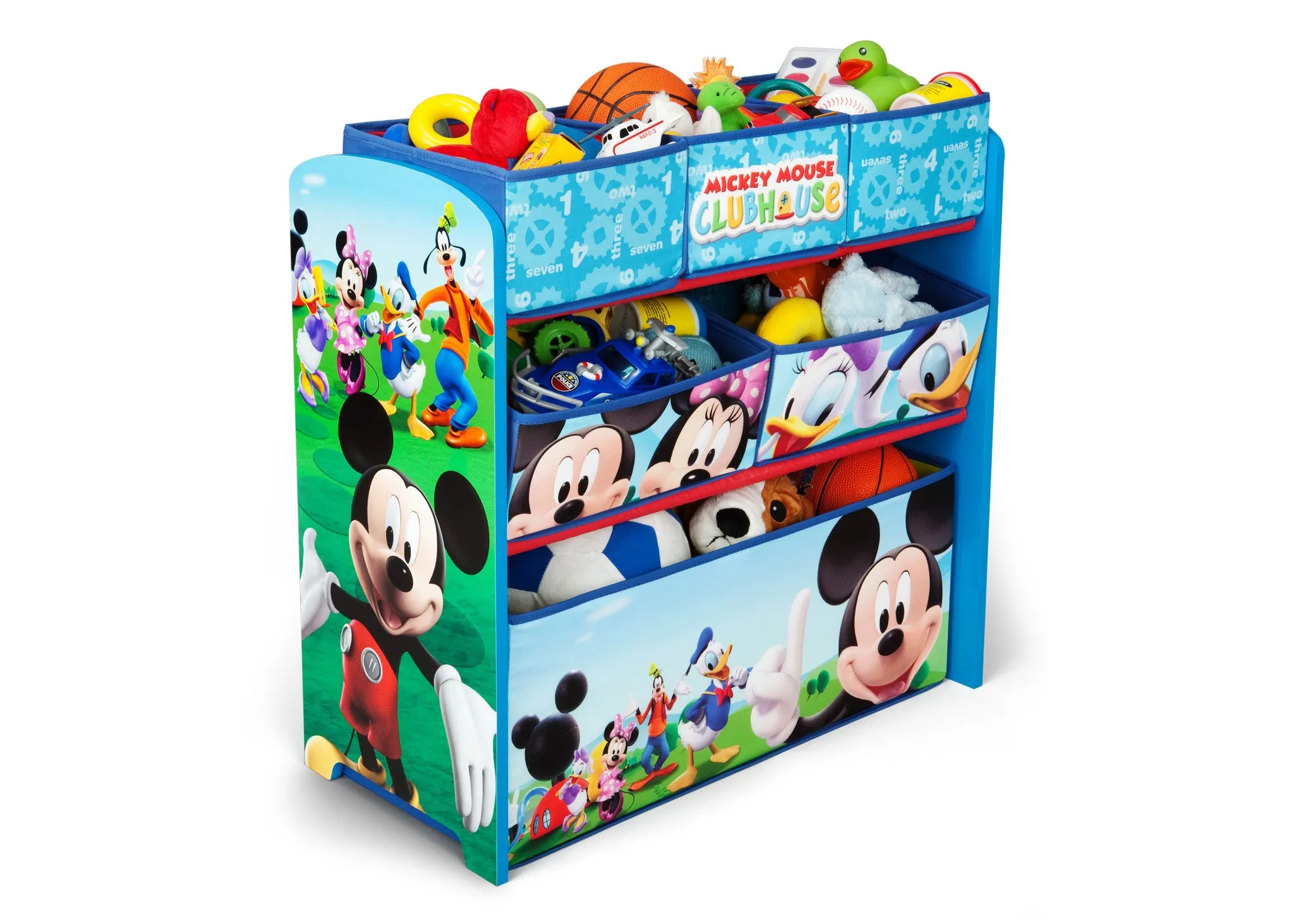 Mickey Mouse Multi-Bin Toy Organizer