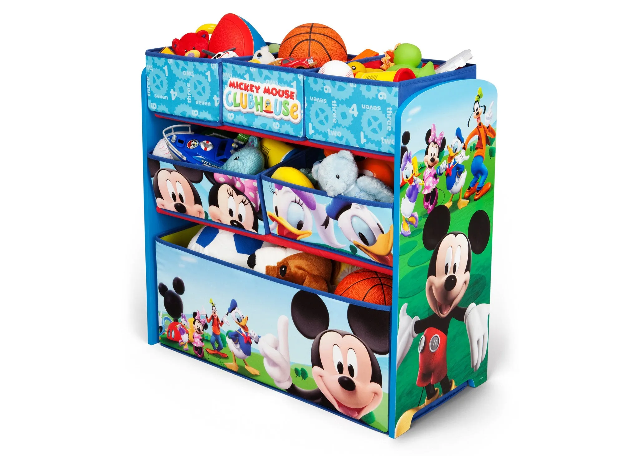 Mickey Mouse Multi-Bin Toy Organizer