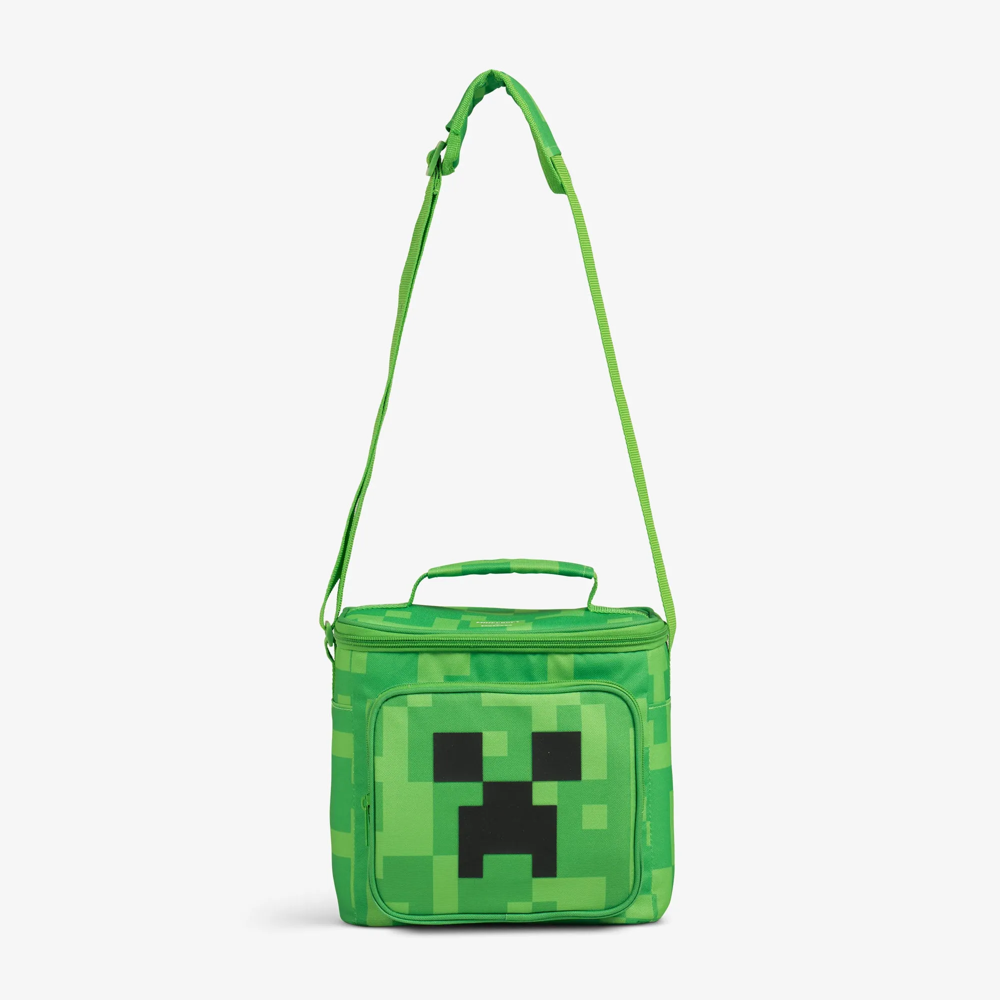 Minecraft Creeper Square Lunch Cooler Bag