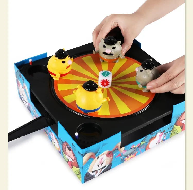 Mini Angry Hamster Fight Board Game