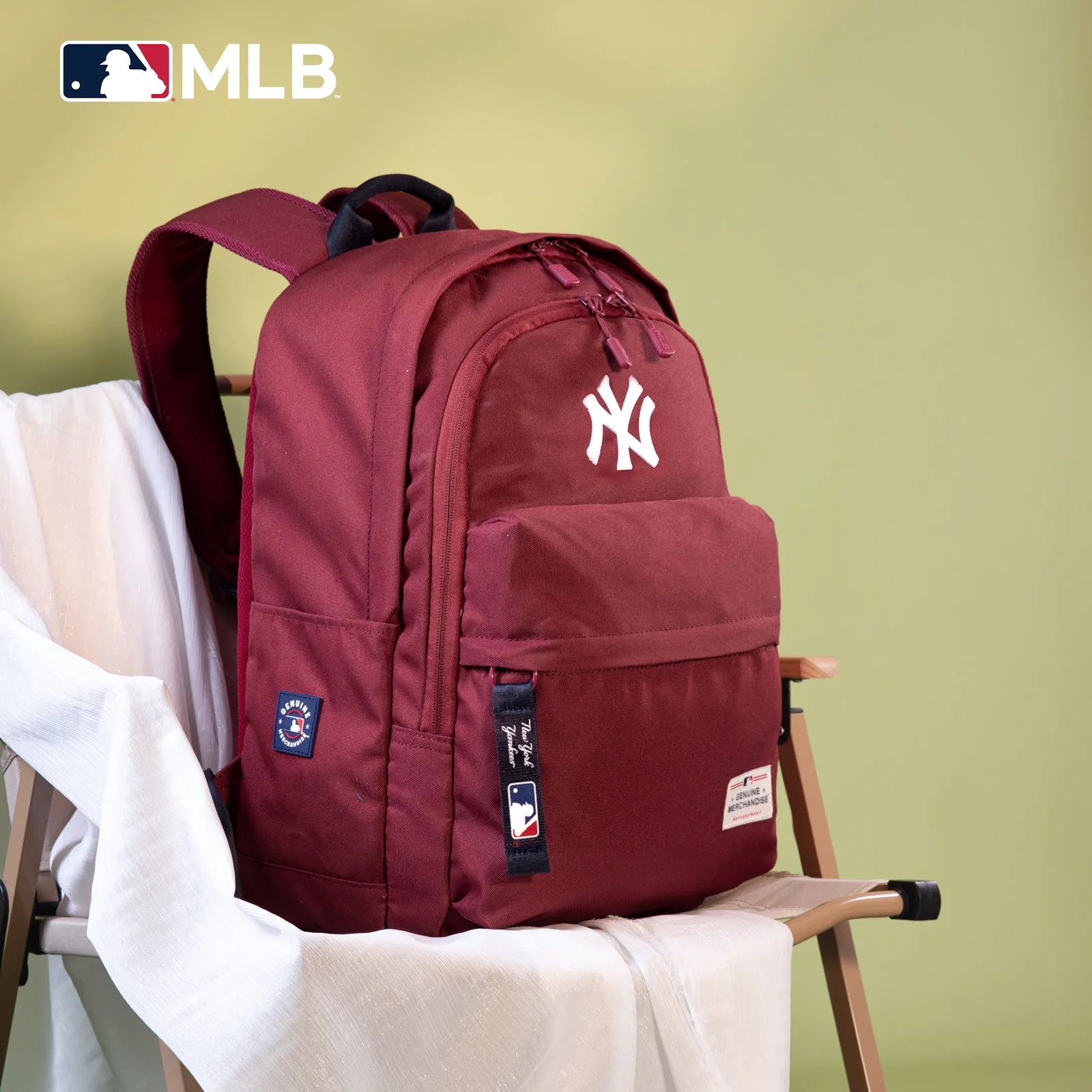 MLB-NY55-355  MLB New York Yankees Laptop Backpack