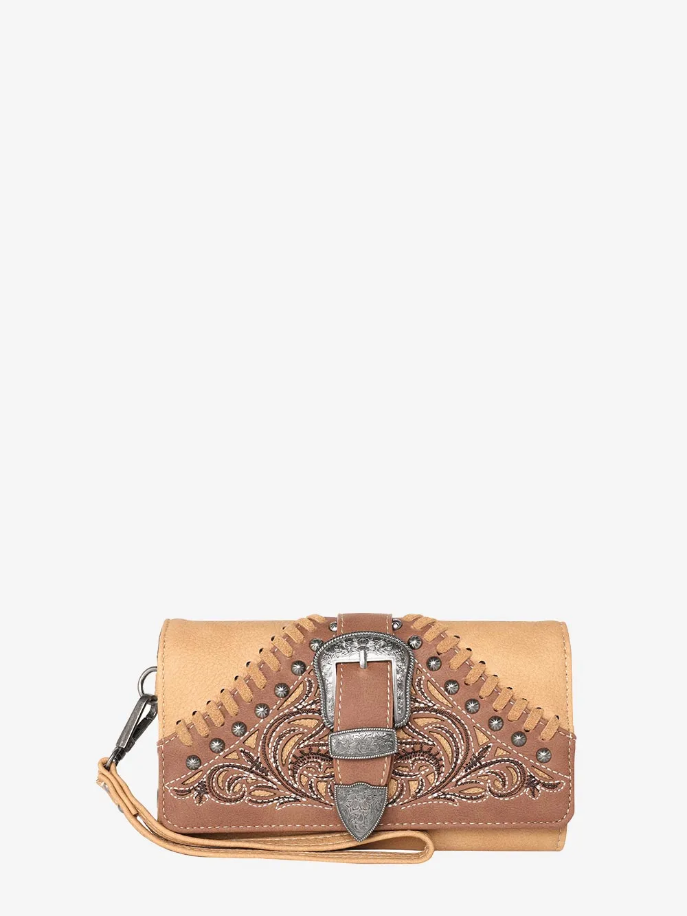 Montana West Embroidered Concealed Carry Purse