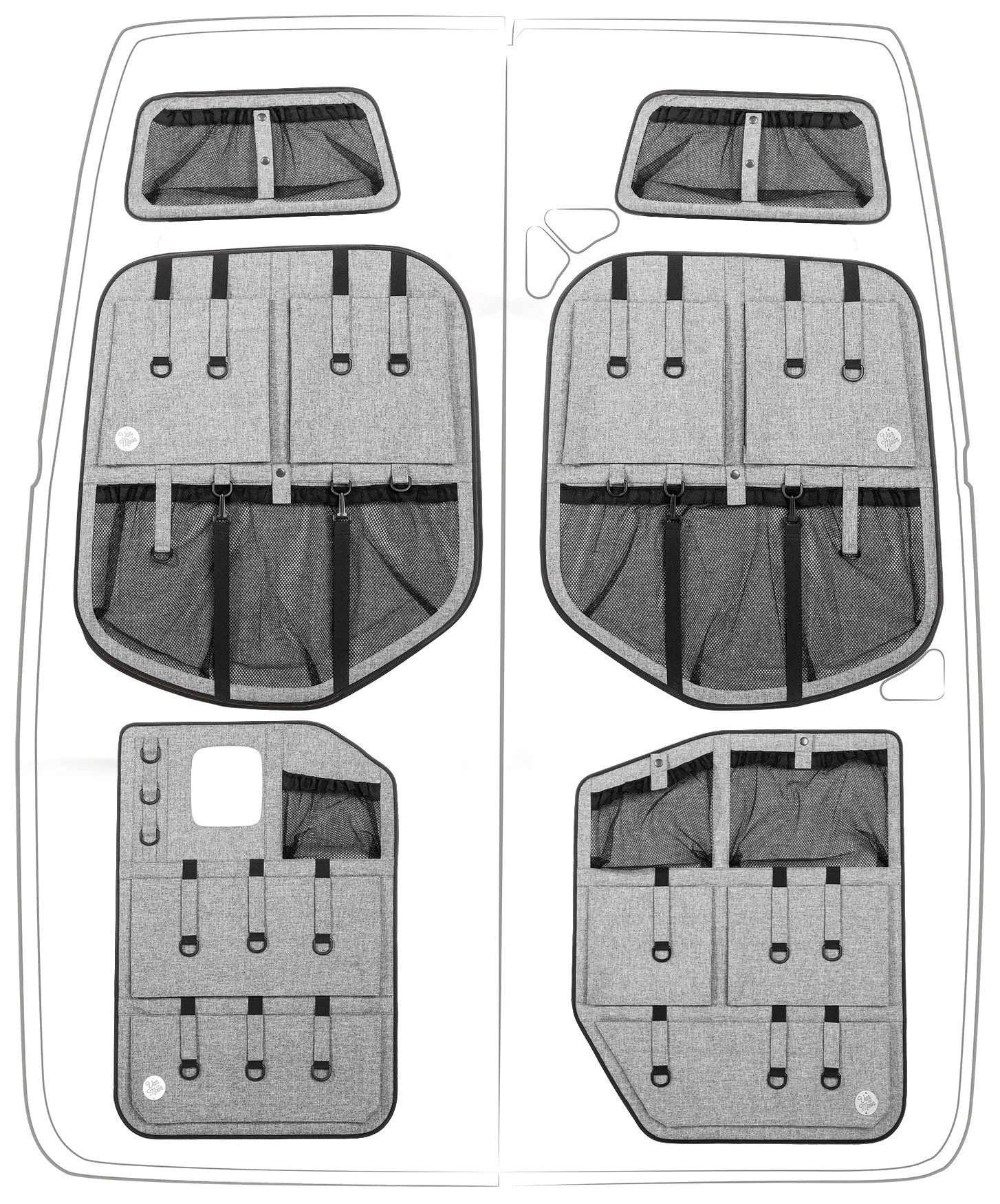 Moon Organizer - Middle Left - 910 Mercedes Sprinter