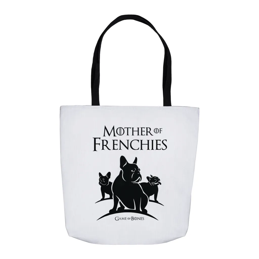 Mother of Frenchies Weekend Warrior Tote Bags