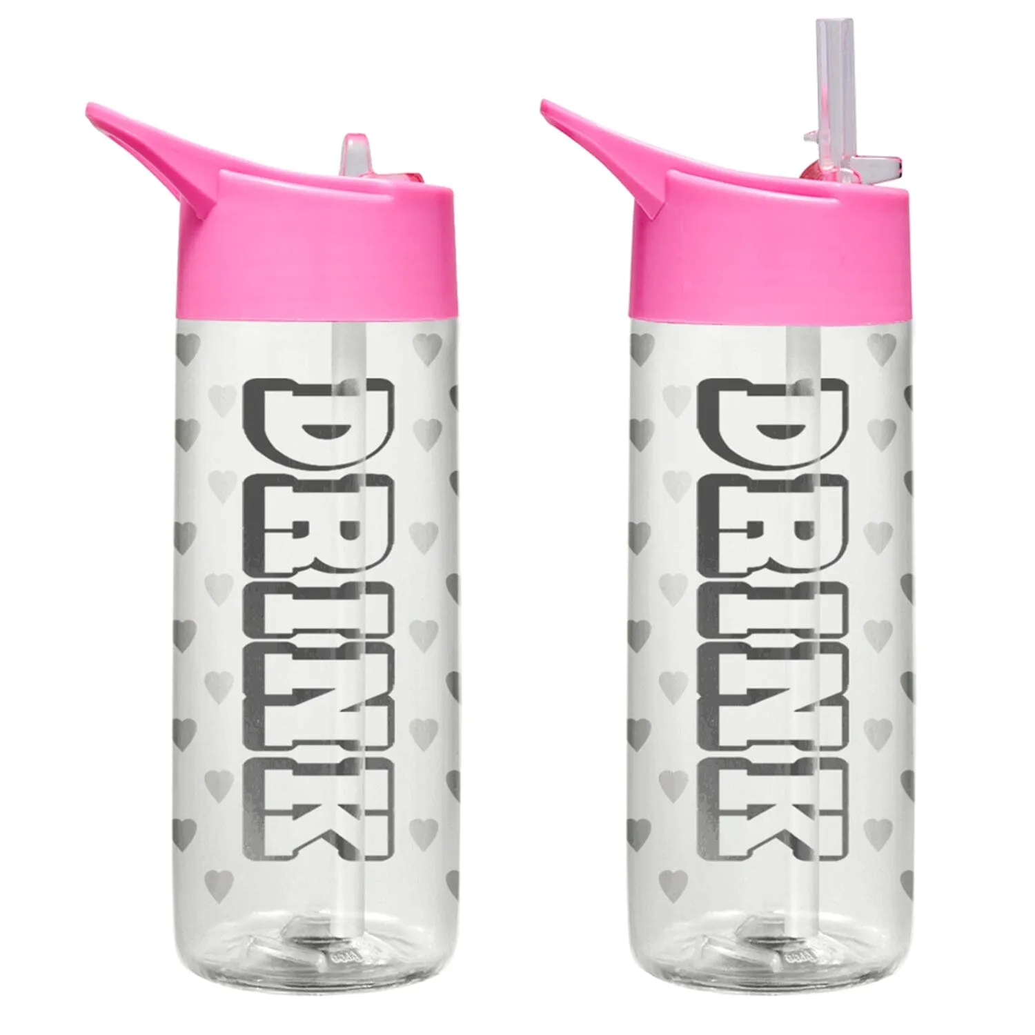 Motivational Leak Proof 32 Oz Water Bottles With Removable Straw