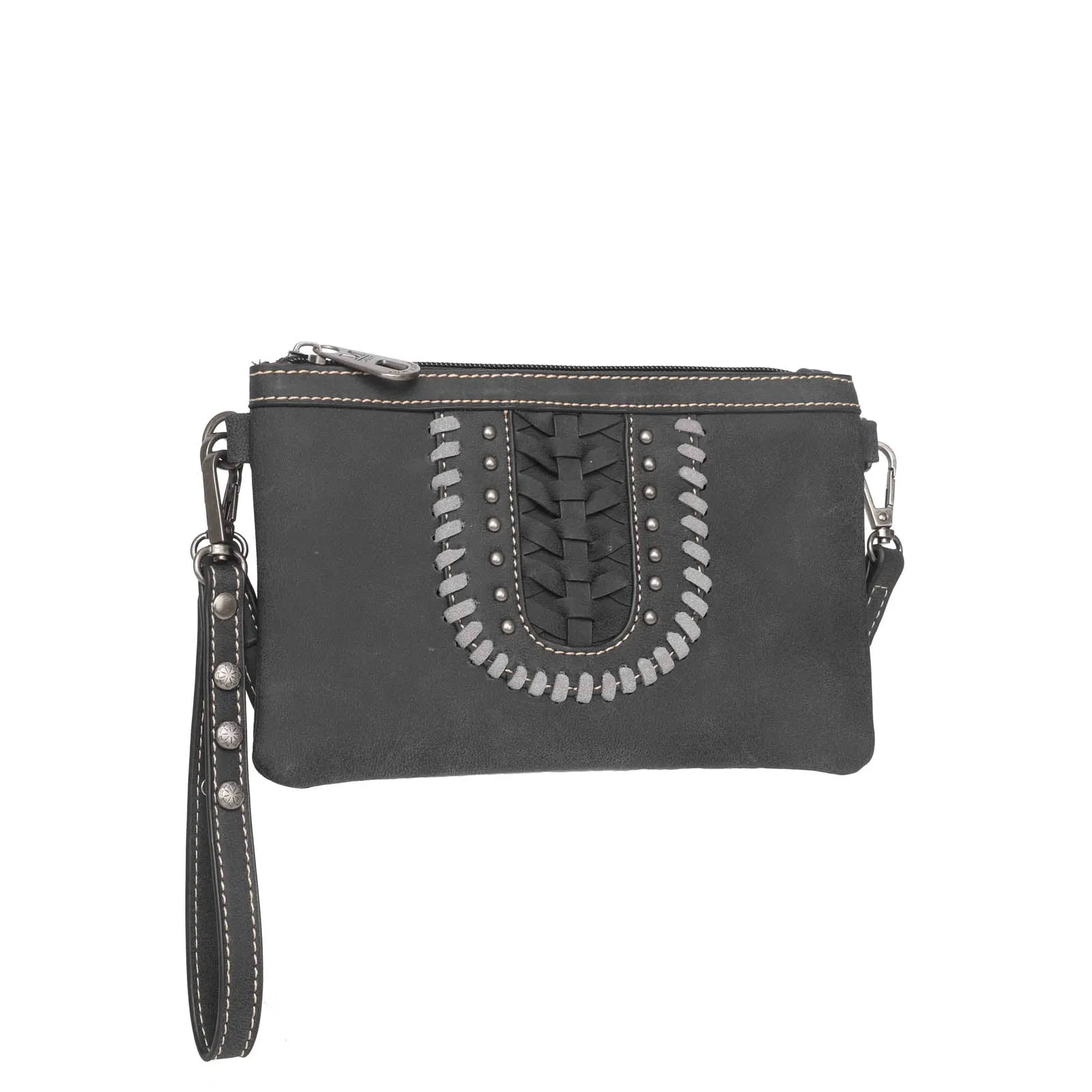 MW1057-181 Montana West Whipstitch Collection Clutch/Crossbody