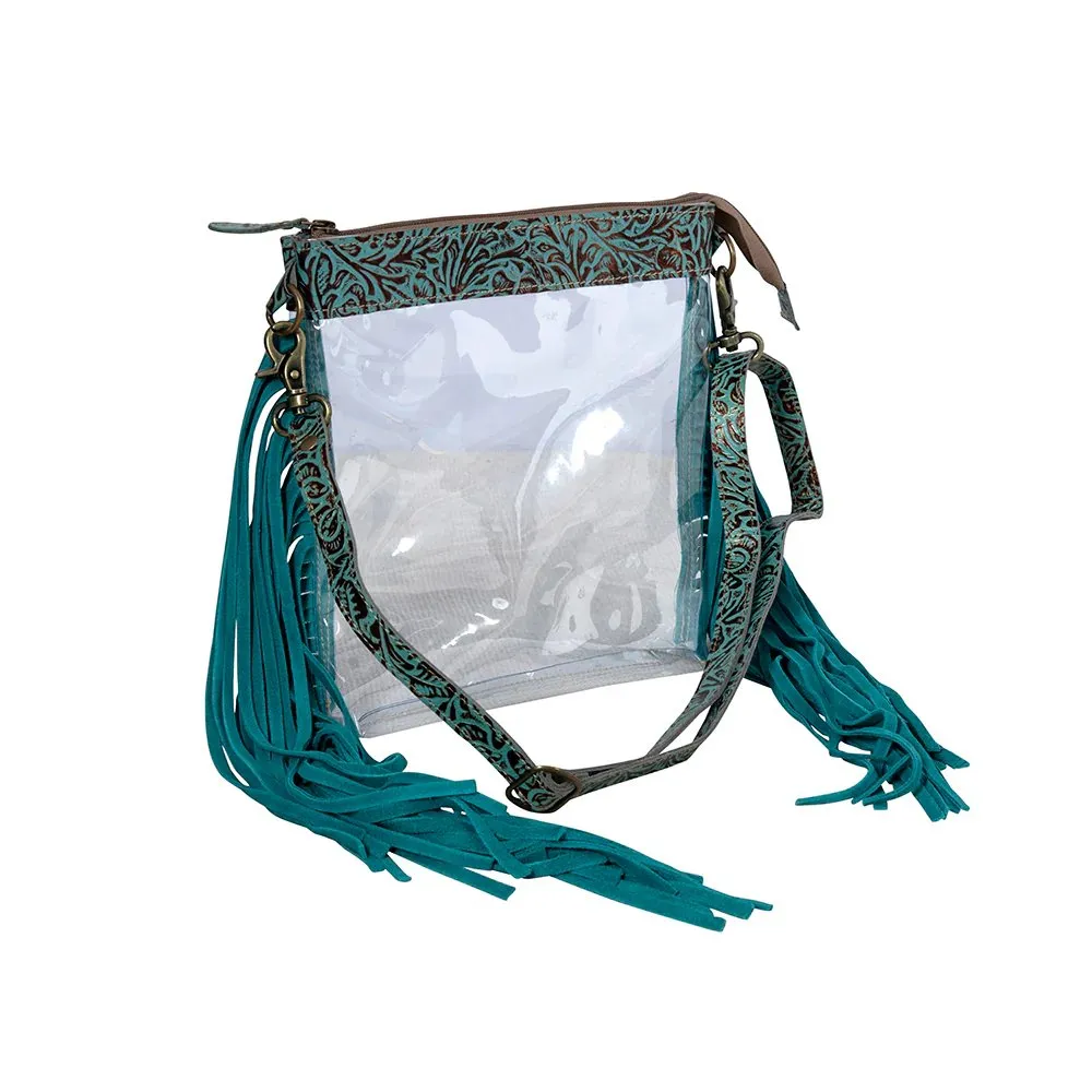 Myra Beth Ridge Trail Tall Clear Bag