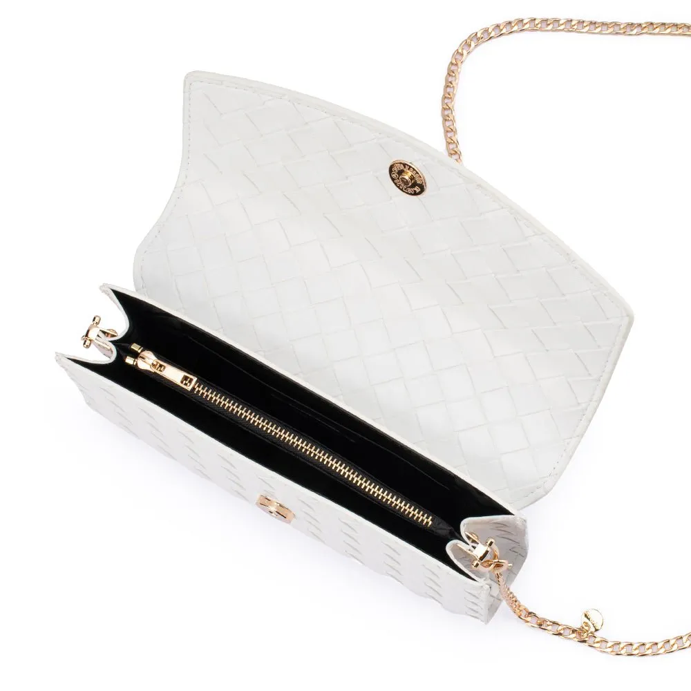 OB4817 AISHA EMBOSSED CLUTCH