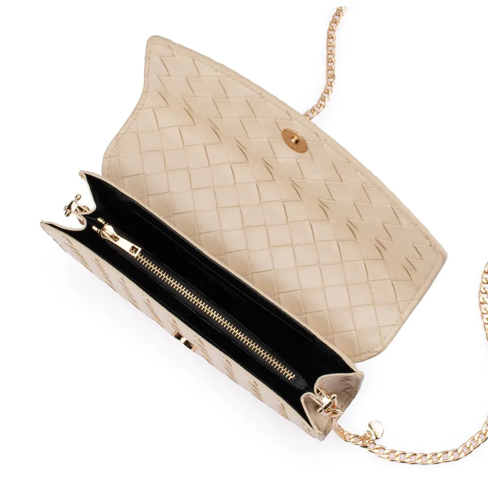 OB4817 AISHA EMBOSSED CLUTCH