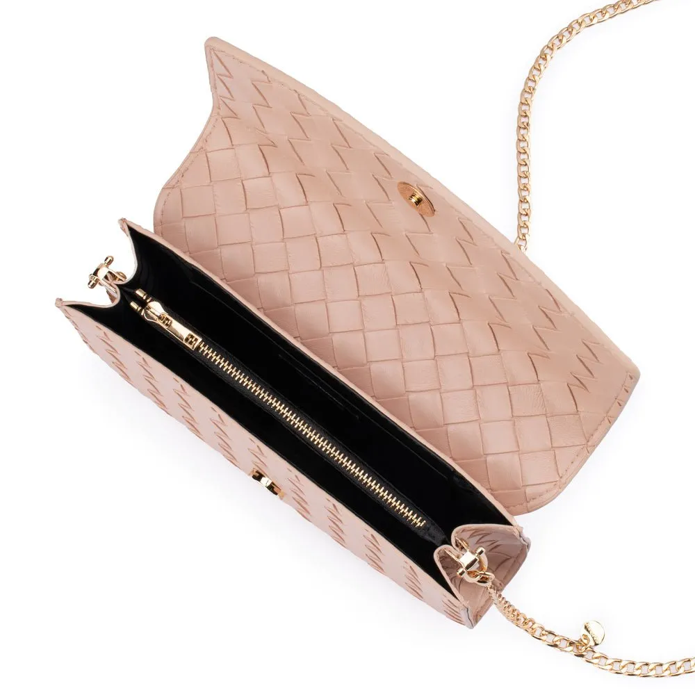 OB4817 AISHA EMBOSSED CLUTCH