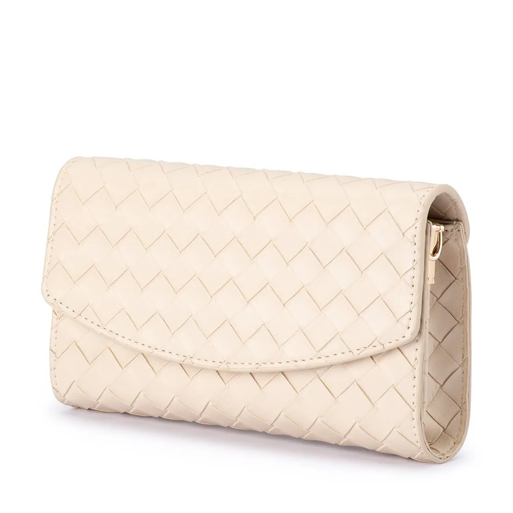 OB4817 AISHA EMBOSSED CLUTCH