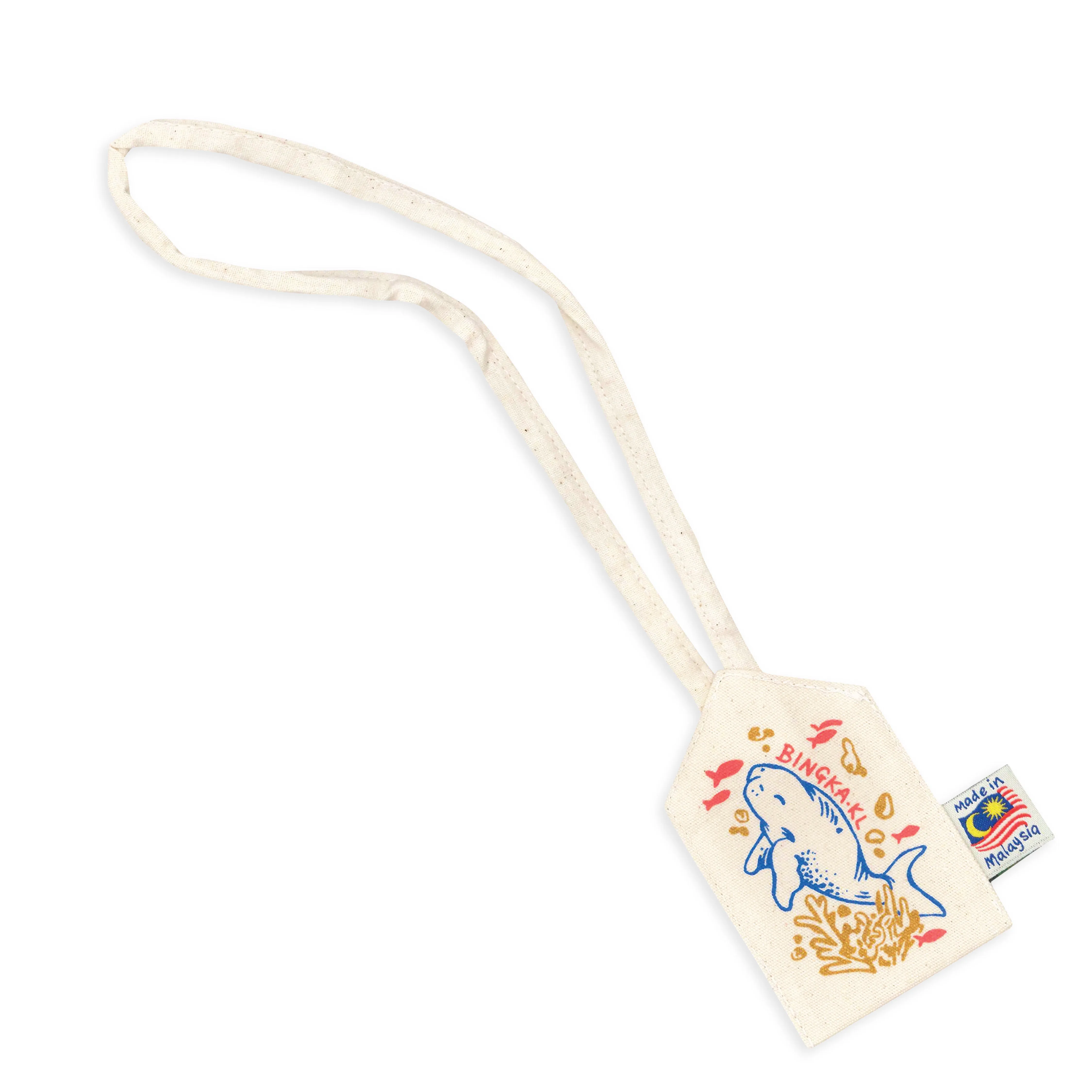 Ombak Tiles Bag Tag