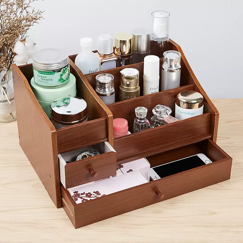 On Point Wood Desktop Organizer