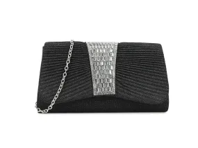 Ora Black Clutch