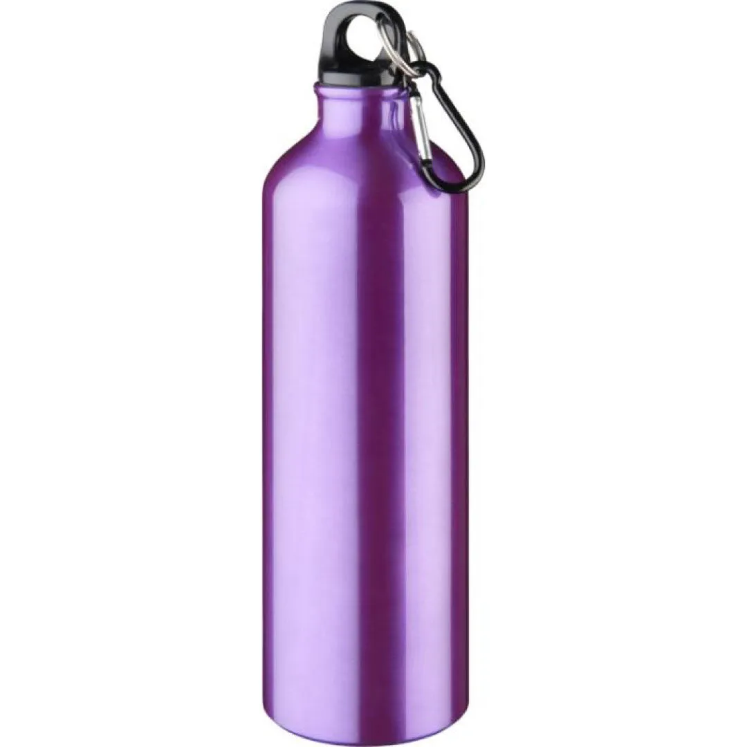 Oregon 770 ml aluminium water bottle with carabiner