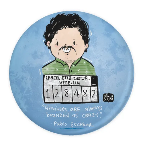 Pablo Escobar badge *limited edition*