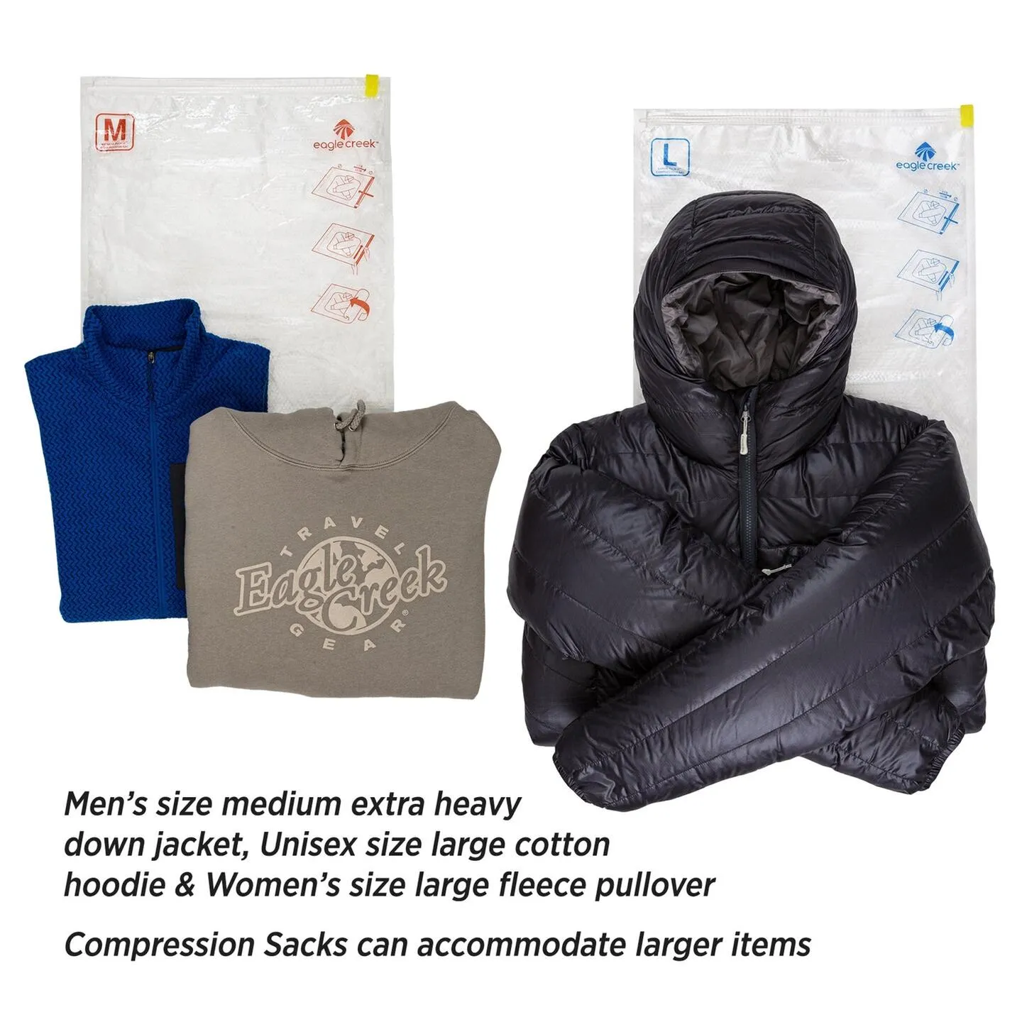 Pack-It Compression Sac Set M/L