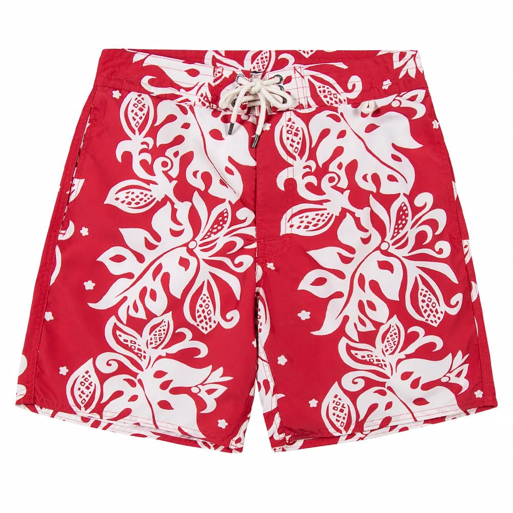 Palm Island Swim Short | Red