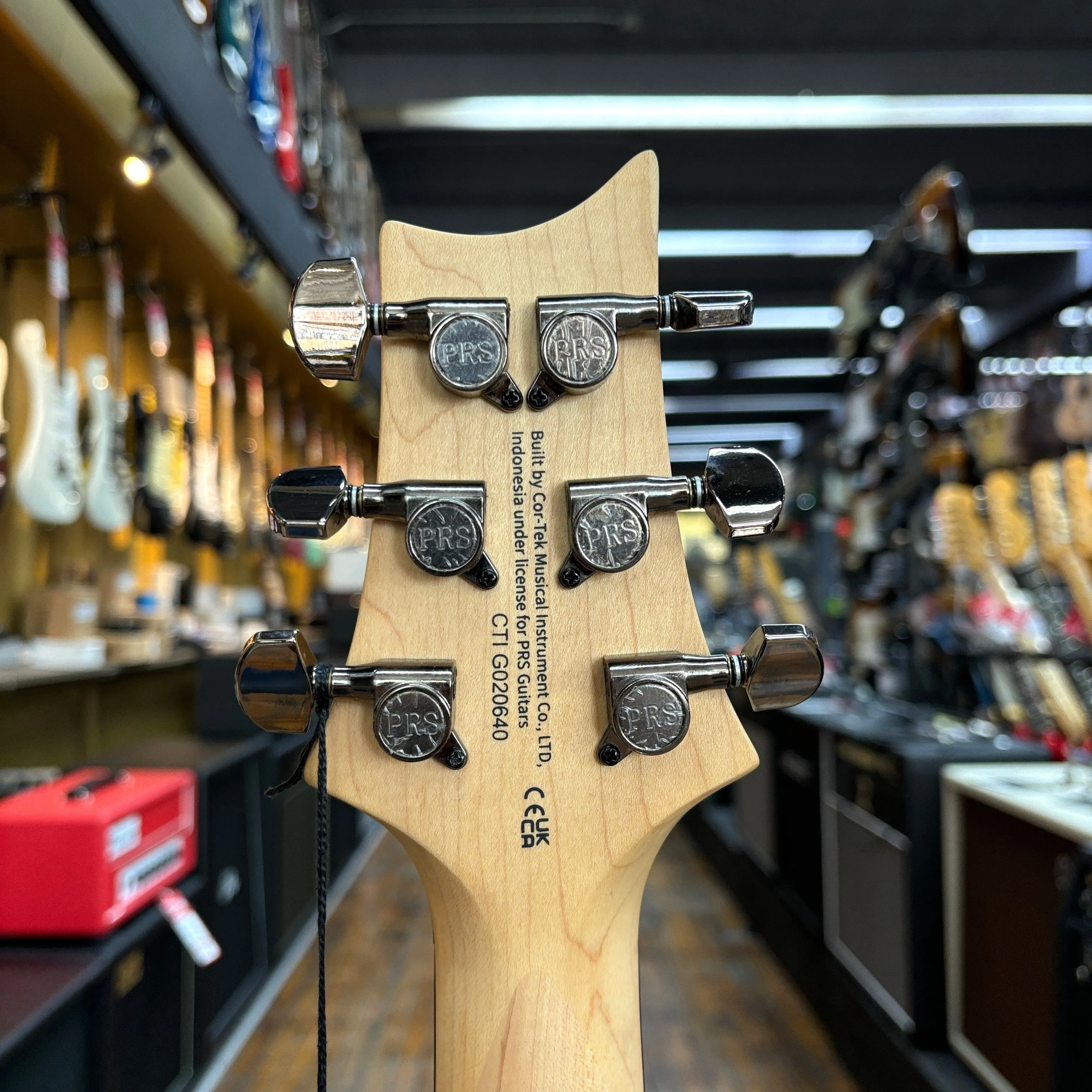 Paul Reed Smith SE Swamp Ash CE 24 Sandblasted Limited Edition Electric Guitar Sandblasted Red w/Padded Gig Bag