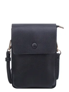 Pebble Flap Crossbody Bag