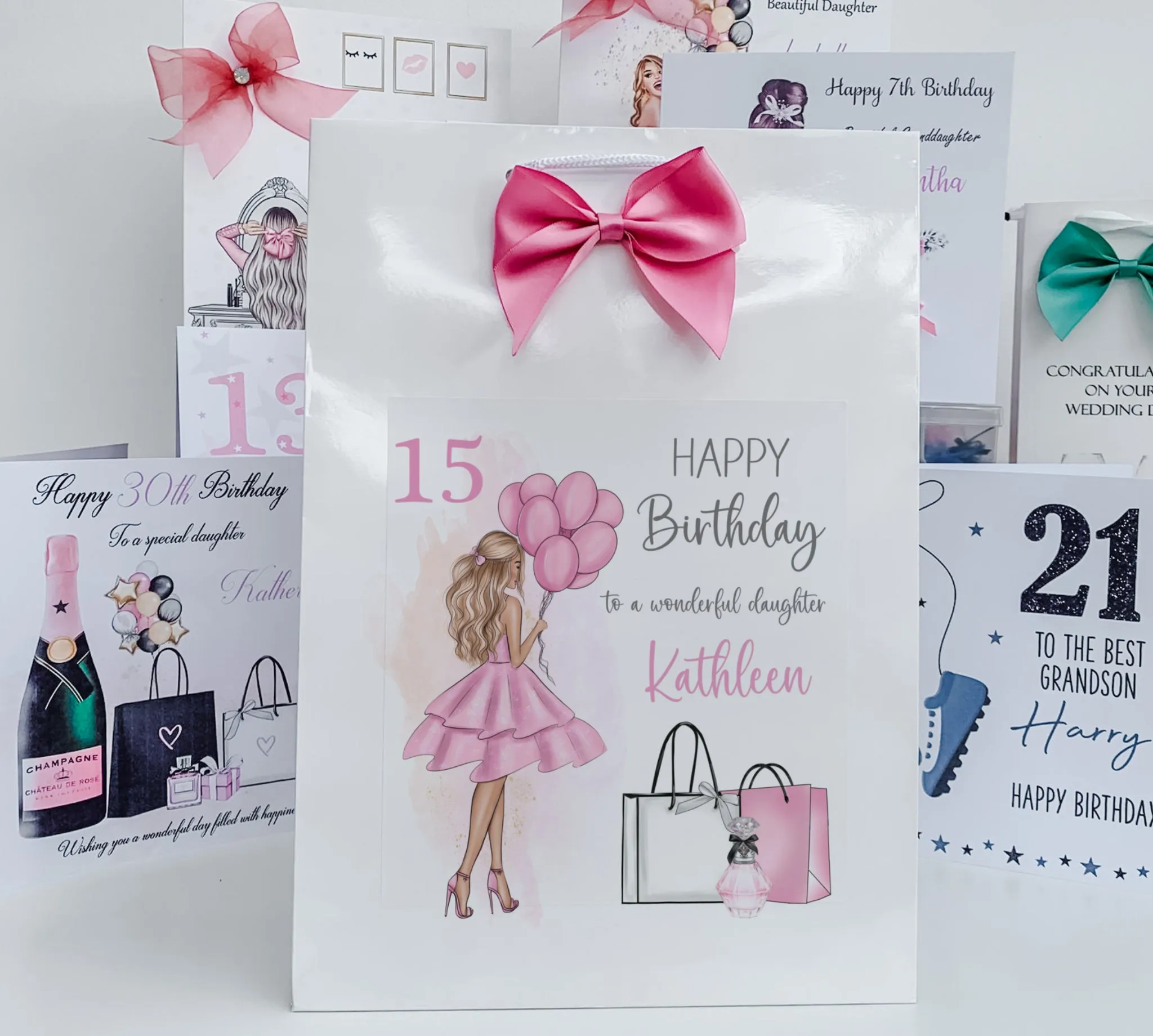 Personalised Birthday Gift Bag For Her