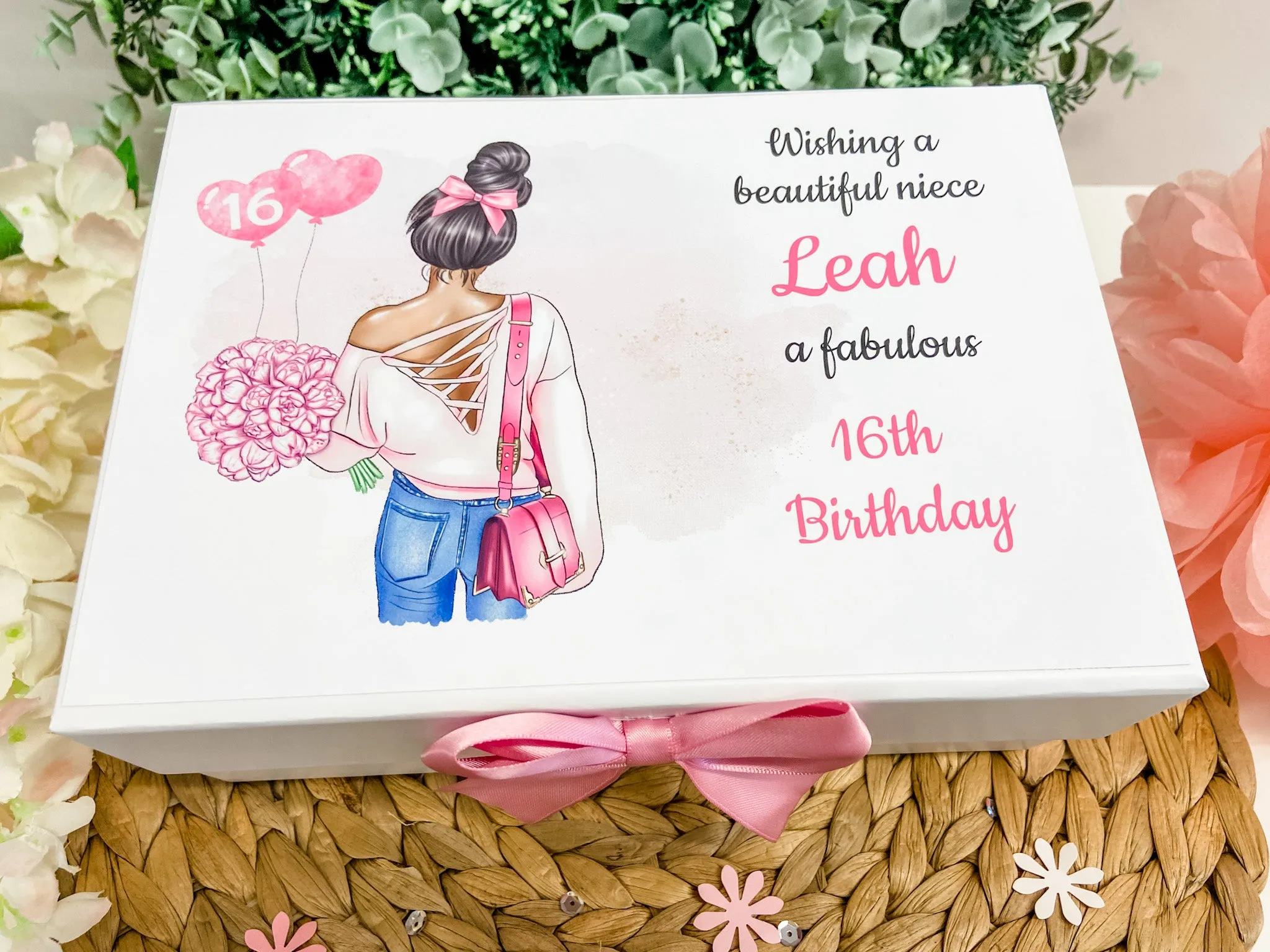 Personalised Birthday Gift Box Teenage Girl