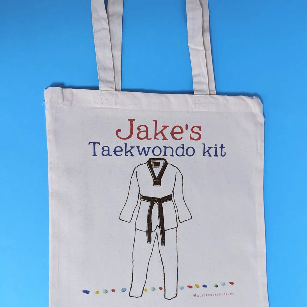 Personalised Martial Arts Kit Bag