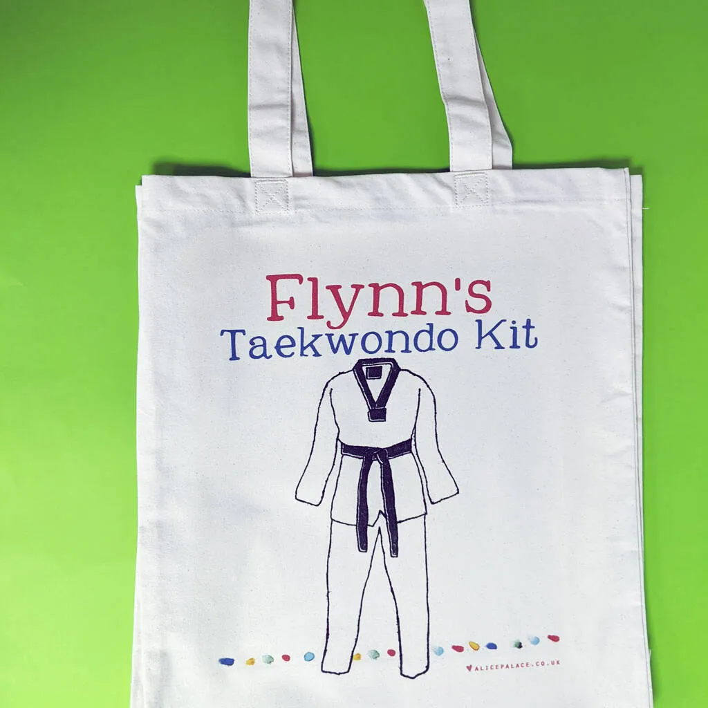 Personalised Martial Arts Kit Bag