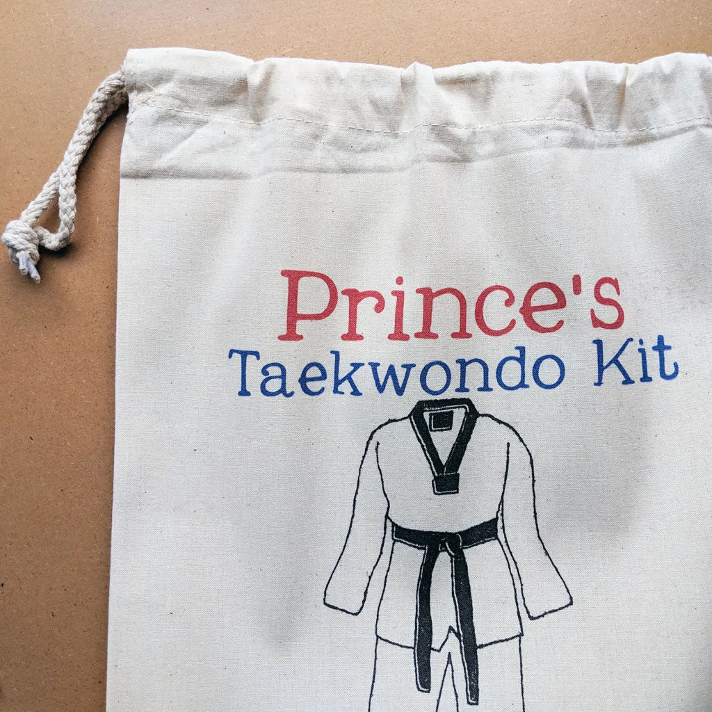 Personalised Martial Arts Kit Bag