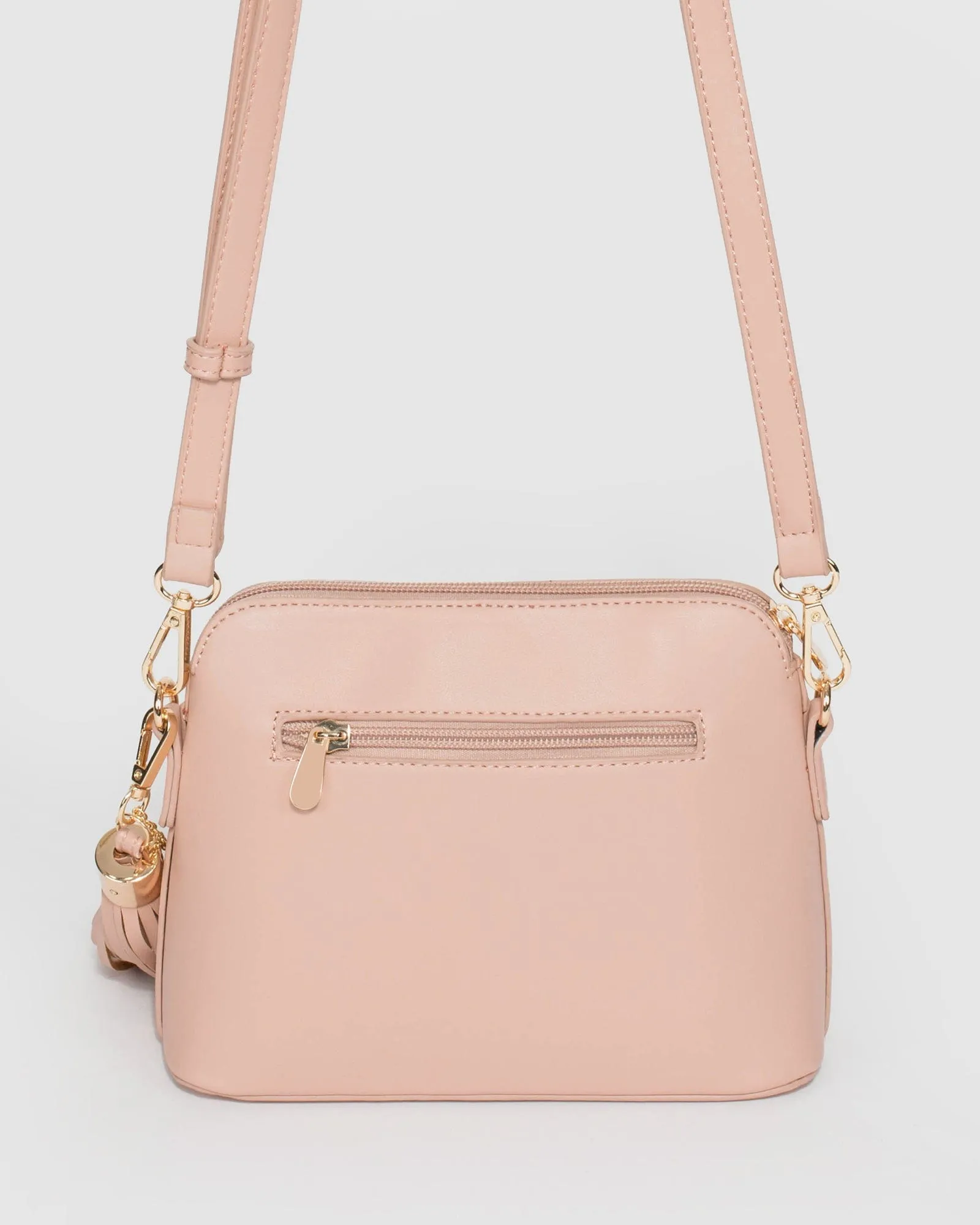 Pink Karen Heart Charm Limited Edition Crossbody Bag