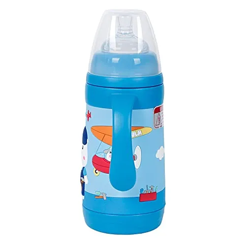 (PINKAH) Kids Water Bottle | Stainless Steel (320ML) - French Blue