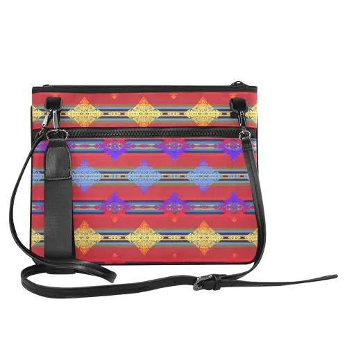 Plateau Gathering Slim Clutch Bag