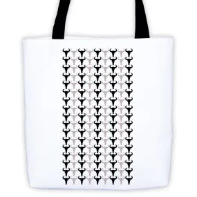 Rams & Checks Tote Bag by Robert Bowen