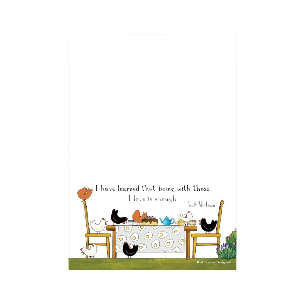 Red Tractor Designs Mother Hens' Group Notepad A6