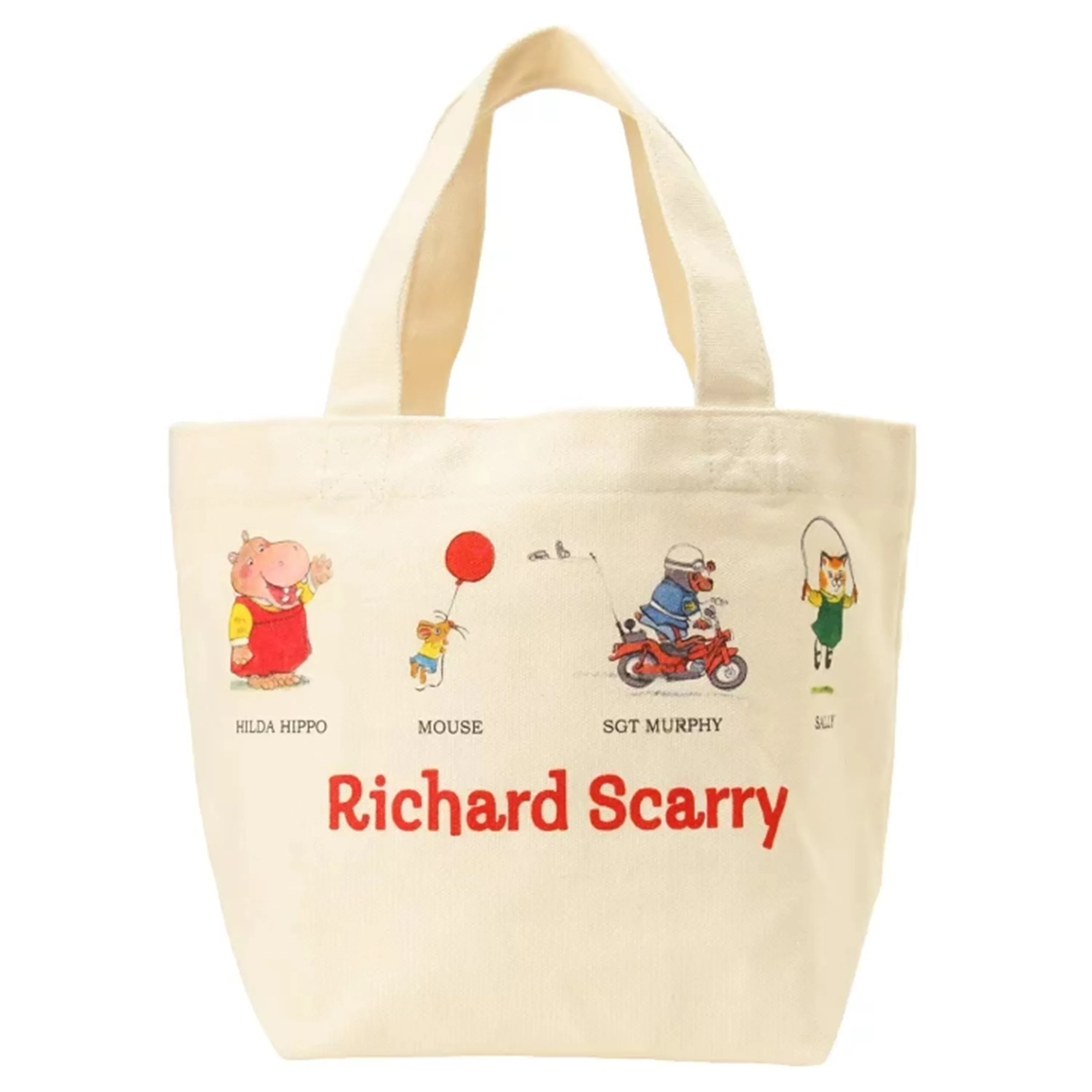 Richard Scarry Canvas Tote Bag · Busytown Characters Limited Edition